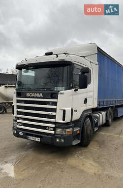 Тягач Scania 124 2001 в Миколаєві