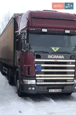 Тягач Scania 124 2000 в Балаклее