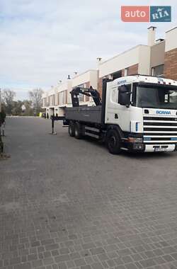 Кран-манипулятор Scania 124 2001 в Киеве