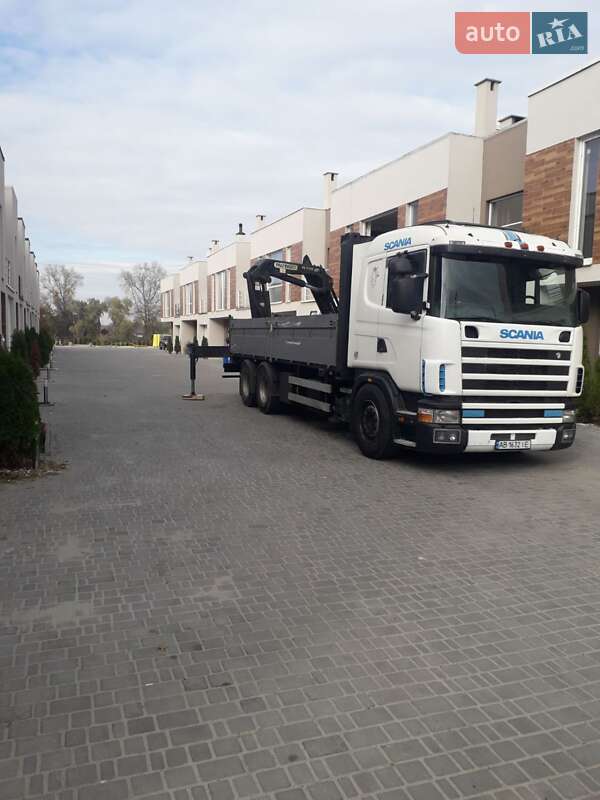 Кран-манипулятор Scania 124 2001 в 