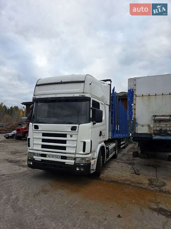 Лісовоз / Сортиментовоз Scania 124 2002 в Іванкові фото 3 Лісовоз / Сортиментовоз Scania 124 2002 в Іванкові
