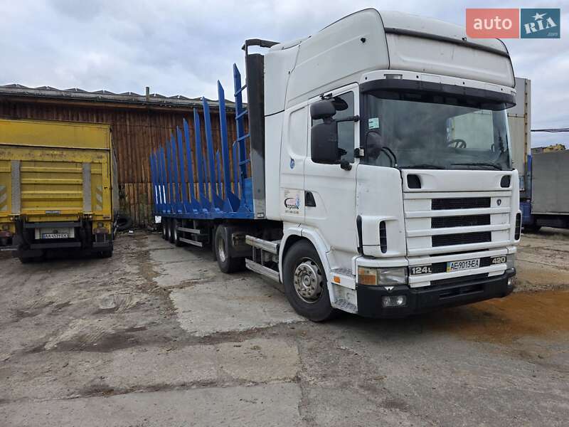 Лісовоз / Сортиментовоз Scania 124 2002 в Іванкові фото 10 Лісовоз / Сортиментовоз Scania 124 2002 в Іванкові