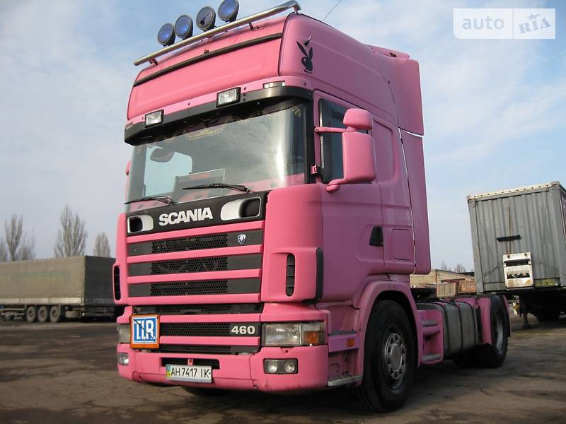 Тягач Scania 144 2000 в Донецке