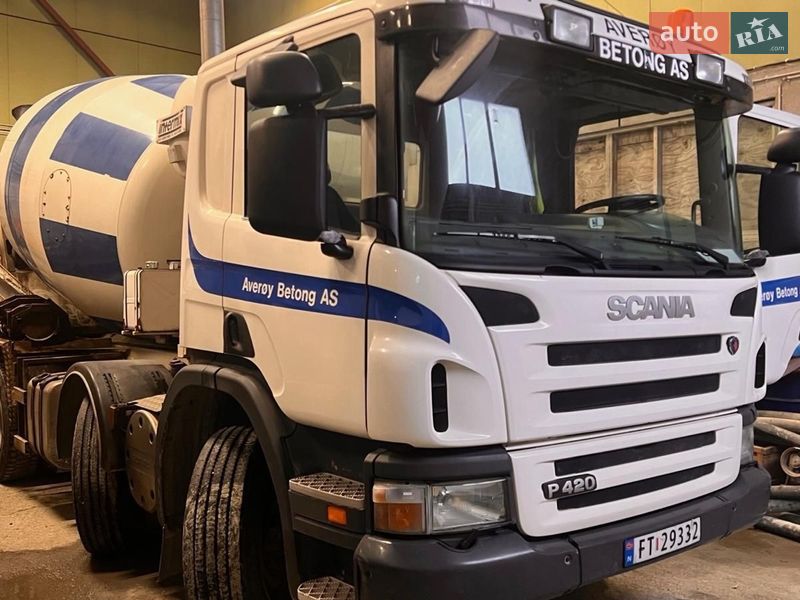 Бетонозмішувач (Міксер) Scania P 2009 в Черкасах