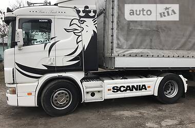Тягач Scania R 124 2003 в Львове