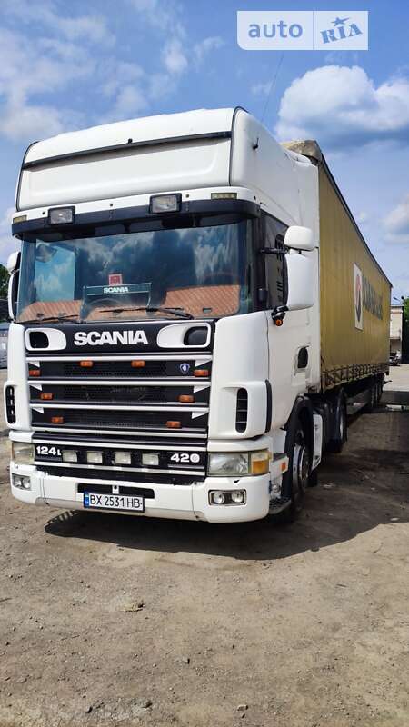 Тягач Scania R 124 2004 в 