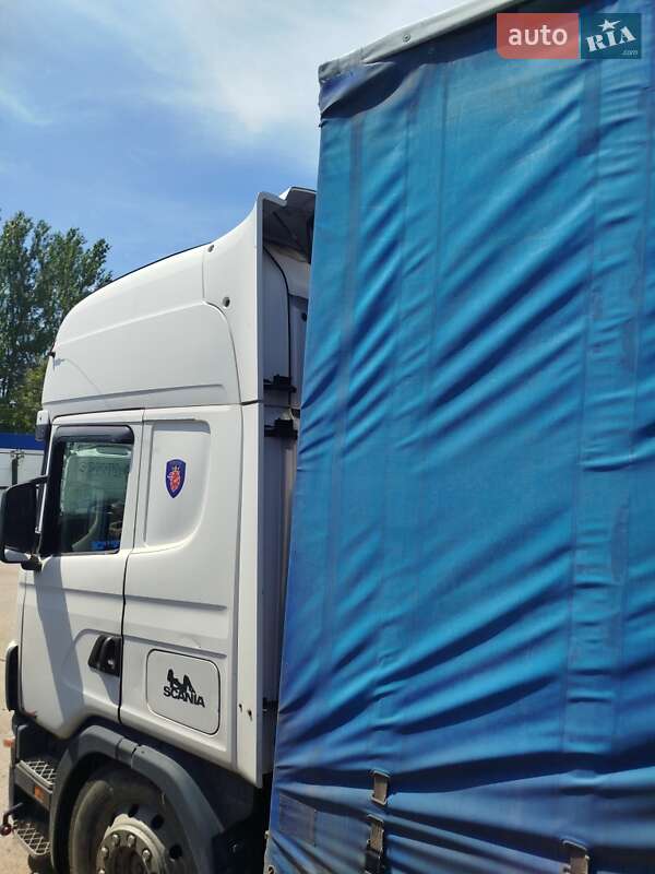 Тентований Scania R 124 2002 в Запоріжжі