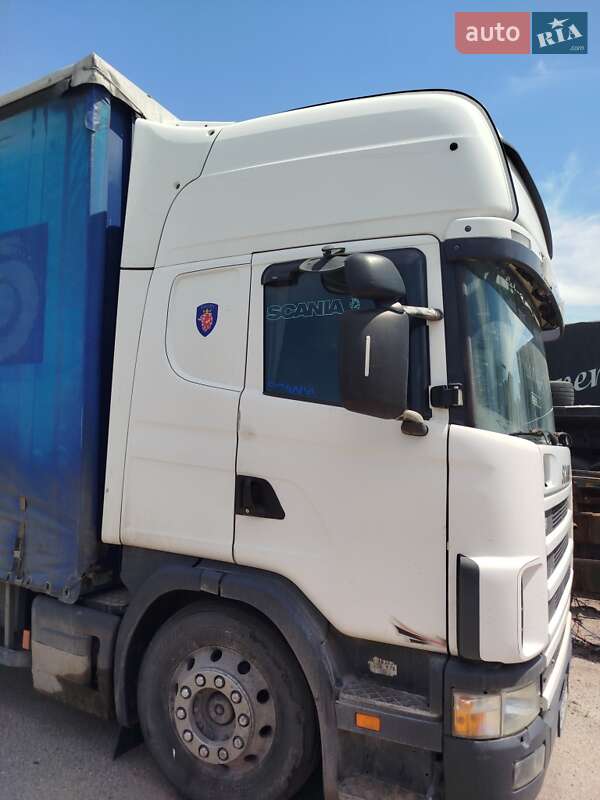 Тентований Scania R 124 2002 в Запоріжжі