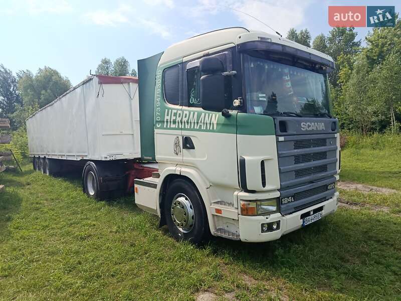 Зерновоз Scania R 124 2000 в Бахмаче