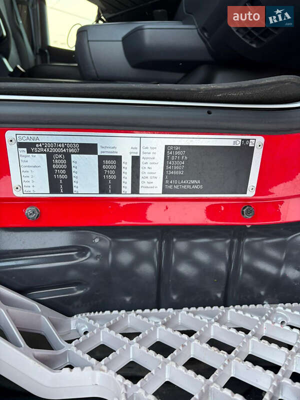 Тягач Scania R 410 2016 в Житомирі