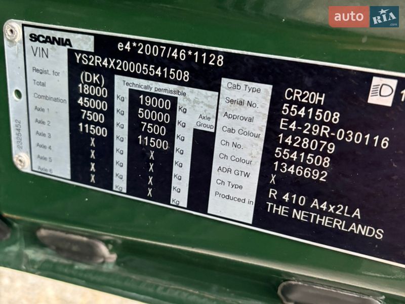 Тягач Scania R 410 2019 в Житомире