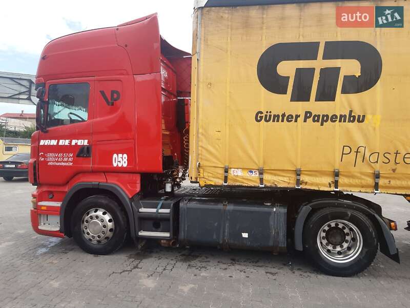 Тентований Scania R 420 2007 в Львові