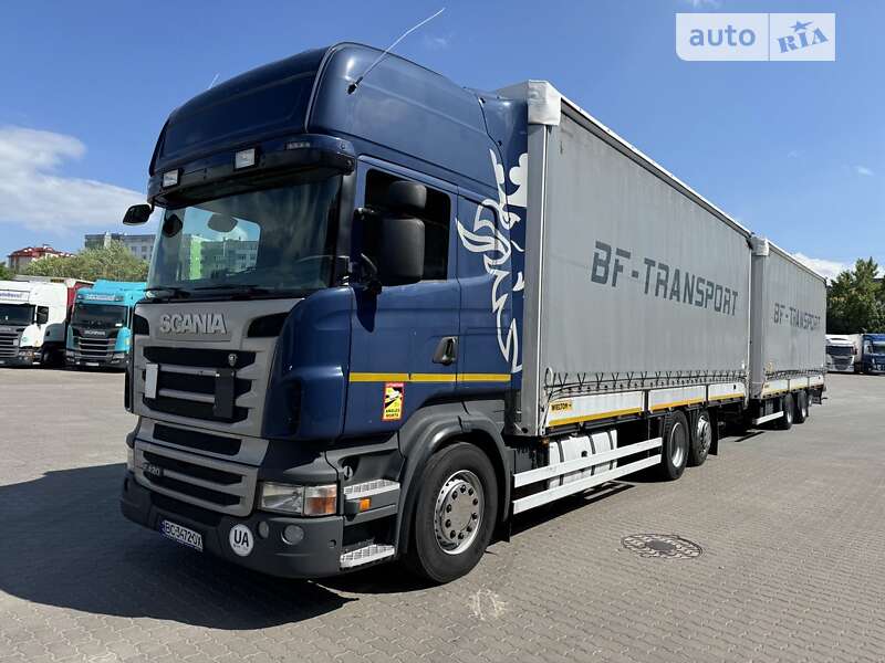Тентований Scania R 420 2012 в 