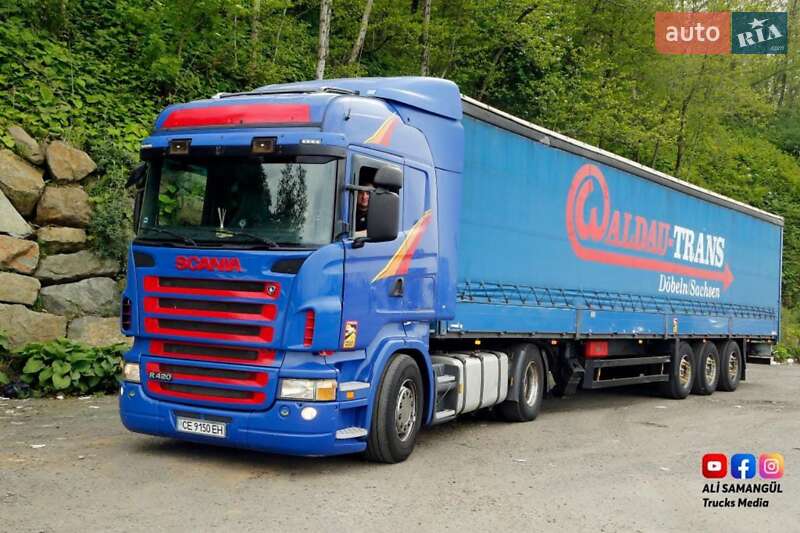 Тягач Scania R 420 2007 в Черновцах фото 7 Тягач Scania R 420 2007 в Черновцах