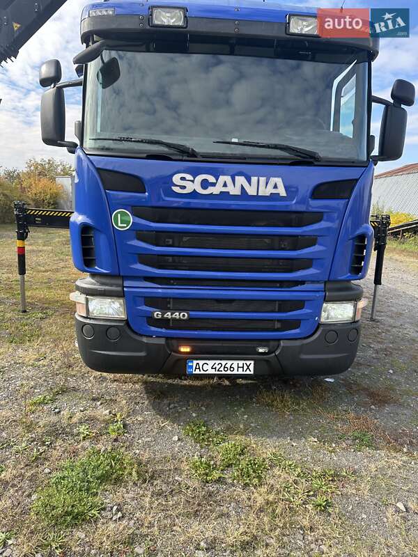 Кран-маніпулятор Scania R 440 2010 в Ужгороді