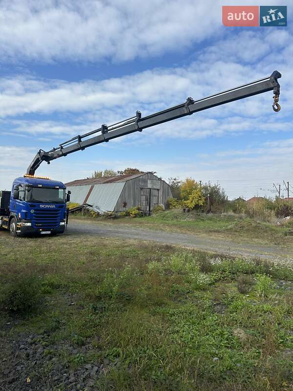 Кран-маніпулятор Scania R 440 2010 в Ужгороді