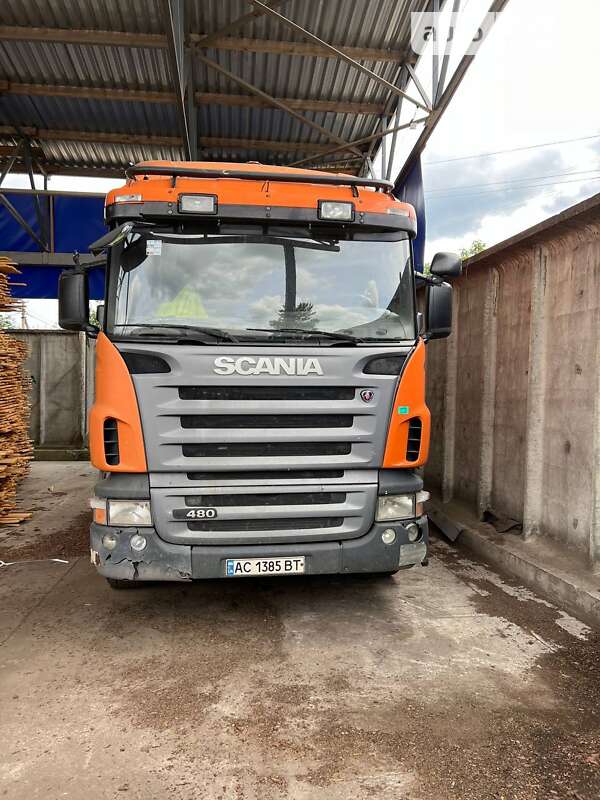 Лісовоз / Сортиментовоз Scania R 480 2007 в Ратному