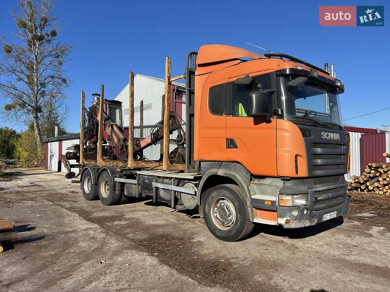 Лісовоз / Сортиментовоз Scania R 480 2007 в Ратному фото 3 Лісовоз / Сортиментовоз Scania R 480 2007 в Ратному
