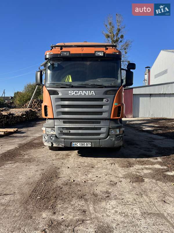 Лісовоз / Сортиментовоз Scania R 480 2007 в Ратному фото 4 Лісовоз / Сортиментовоз Scania R 480 2007 в Ратному