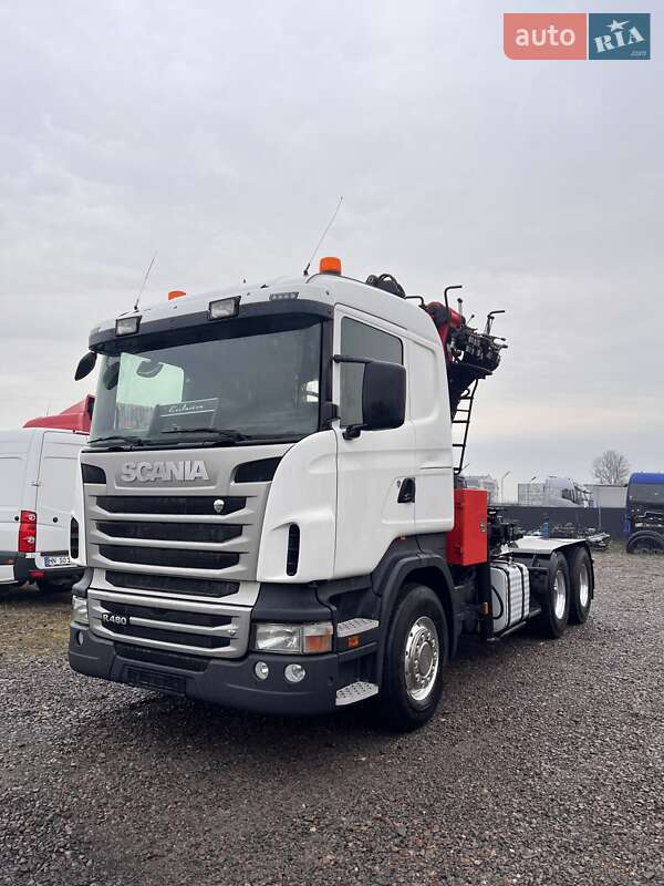 Лесовоз / Сортиментовоз Scania R 480 2012 в Тячеве