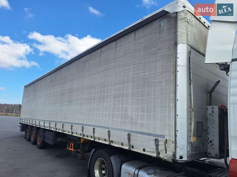 Тентованный борт (штора) - полуприцеп SCHMIDT S01 2007 в Львове