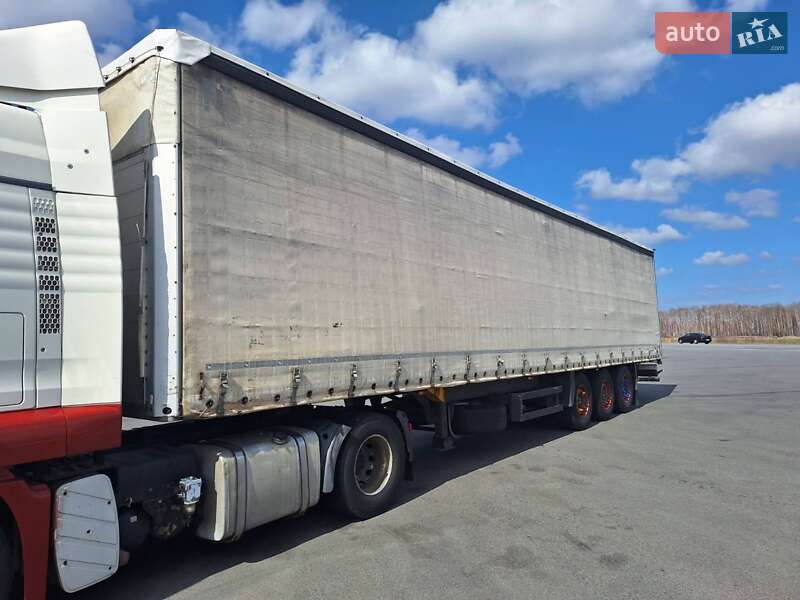 Тентованный борт (штора) - полуприцеп SCHMIDT S01 2007 в Львове