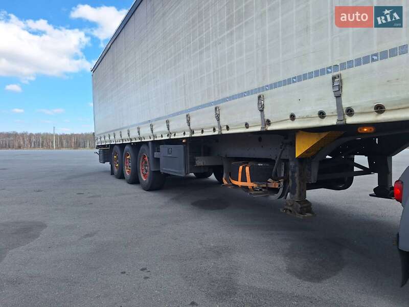 Тентованный борт (штора) - полуприцеп SCHMIDT S01 2007 в Львове