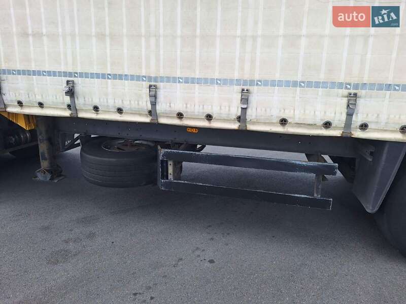 Тентованный борт (штора) - полуприцеп SCHMIDT S01 2007 в Львове