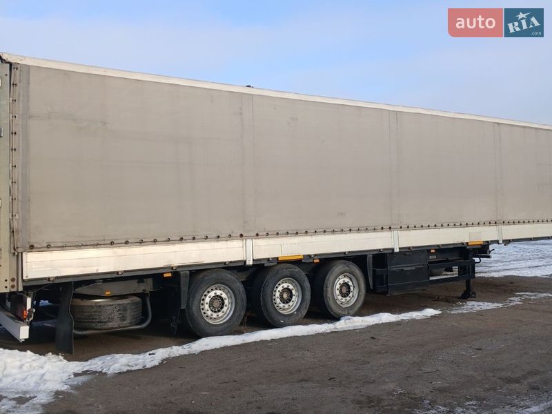 Тентований борт (штора) - прицеп SCHMIDT S01 2003 в Шполі фото Тентований борт (штора) - прицеп SCHMIDT S01 2003 в Шполі