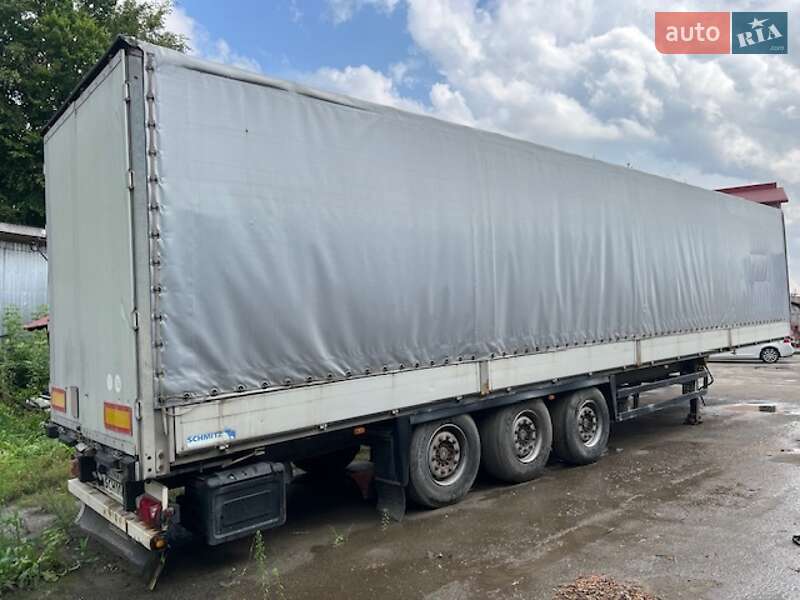 Тентованный борт (штора) - полуприцеп Schmitz Cargobull BPW 2008 в Тернополе