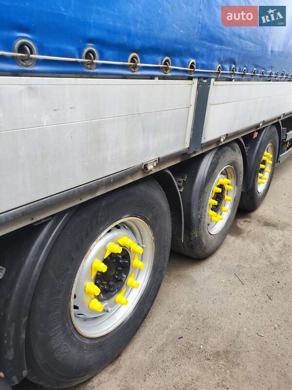 Тентований борт (штора) - напівпричіп Schmitz Cargobull Cargobull 2008 в Києві