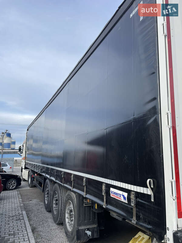 Тентований борт (штора) - прицеп Schmitz Cargobull Cargobull 2014 в Львові