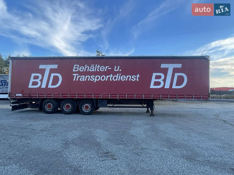 Тентований борт (штора) - напівпричіп Schmitz Cargobull Cargobull 2007 в Києві
