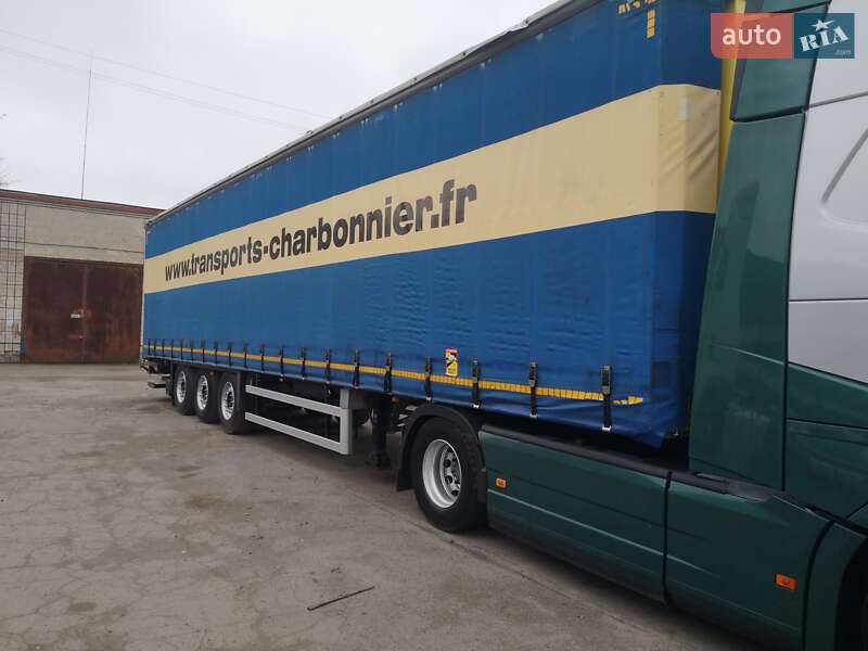 Тентований борт (штора) - напівпричіп Schmitz Cargobull Cargobull 2012 в Вінниці