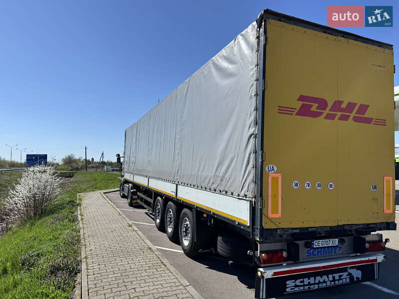 Тентованный борт (штора) - полуприцеп Schmitz Cargobull Cargobull 2012 в Новоднестровске