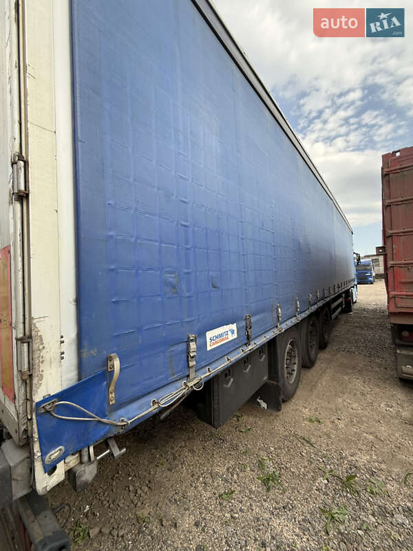 Тентованный борт (штора) - полуприцеп Schmitz Cargobull Cargobull 2008 в Гадяче