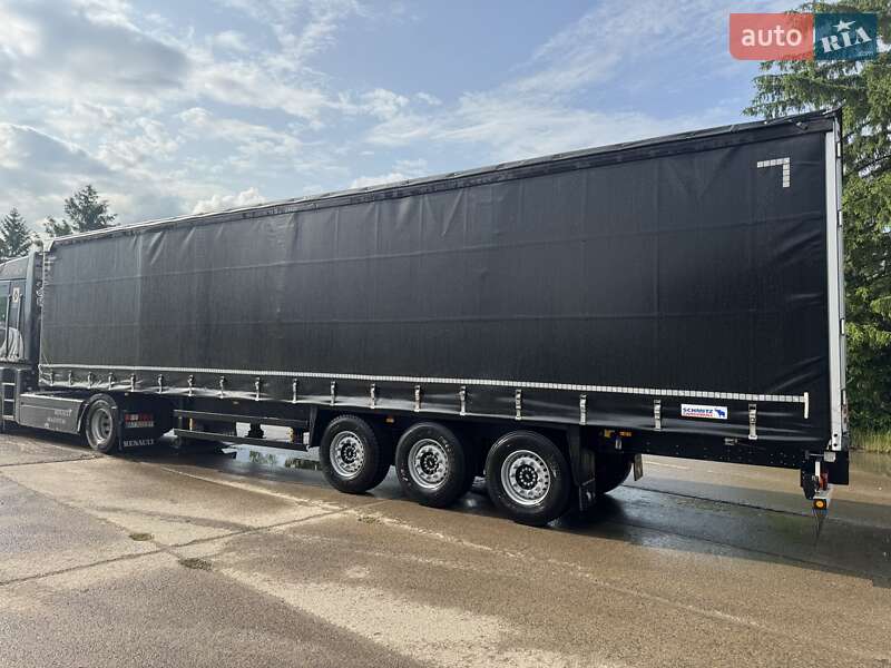 Тентований борт (штора) - напівпричіп Schmitz Cargobull Cargobull 2012 в Надвірній