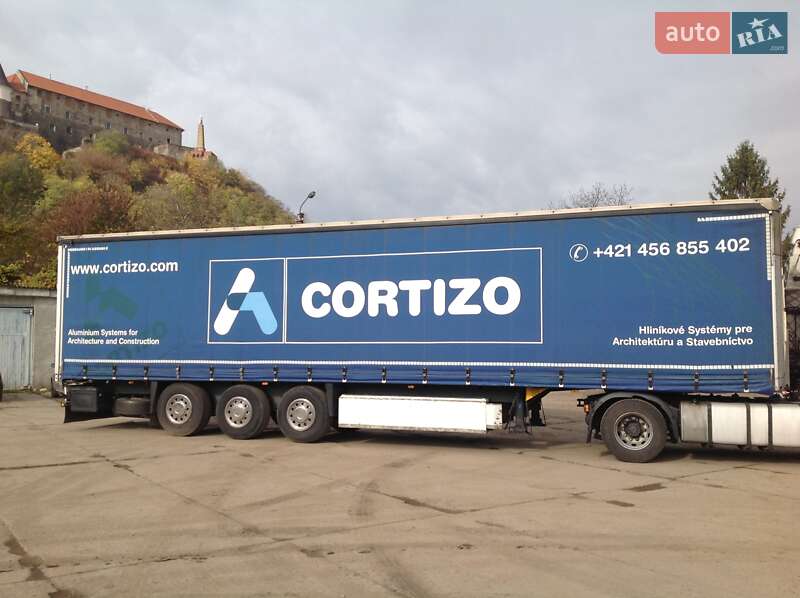 Тентованный борт (штора) - полуприцеп Schmitz Cargobull Cargobull 2007 в Мукачево