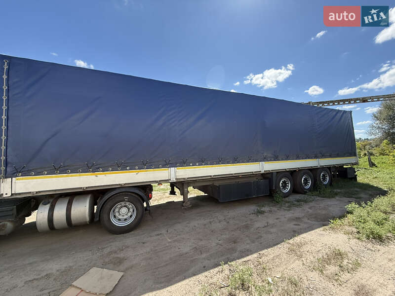 Тентованный борт (штора) - полуприцеп Schmitz Cargobull Cargobull 2007 в Харькове