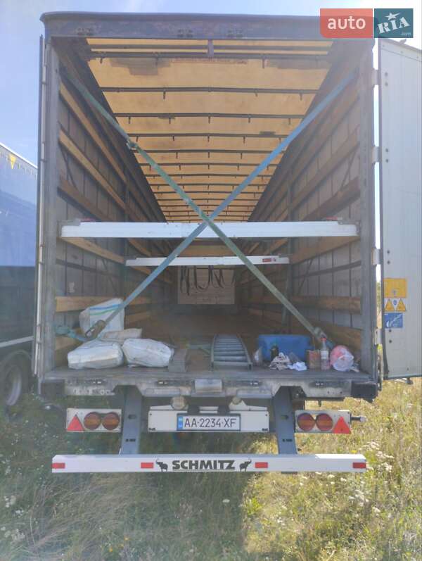 Тентований борт (штора) - напівпричіп Schmitz Cargobull Cargobull 2013 в Харкові