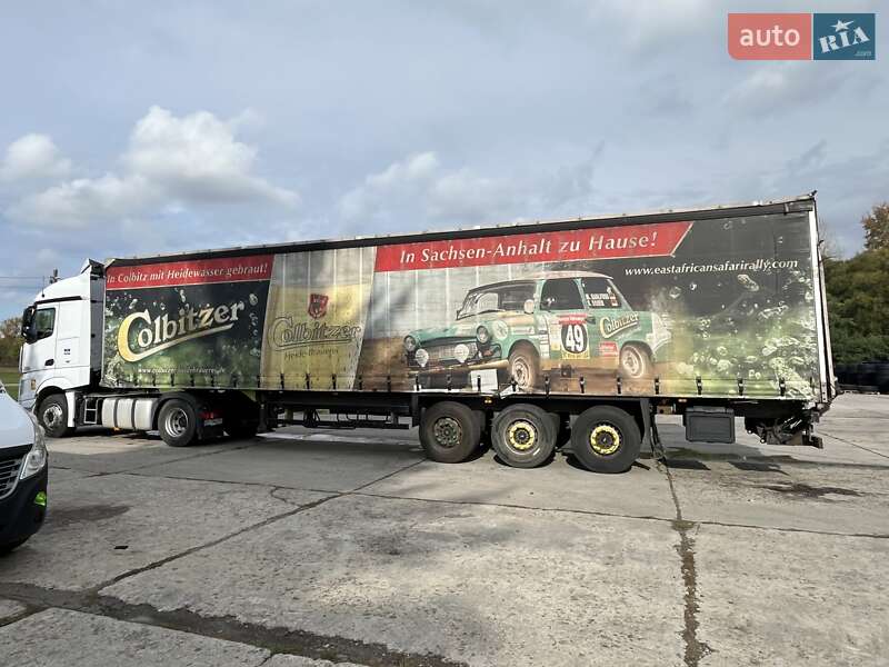 Тентований борт (штора) - напівпричіп Schmitz Cargobull Cargobull 2013 в Львові