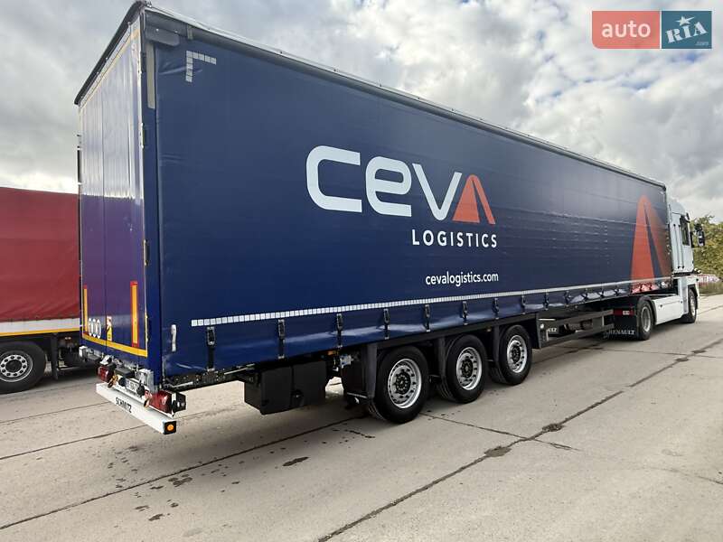 Тентованный борт (штора) - полуприцеп Schmitz Cargobull Cargobull 2015 в Надворной