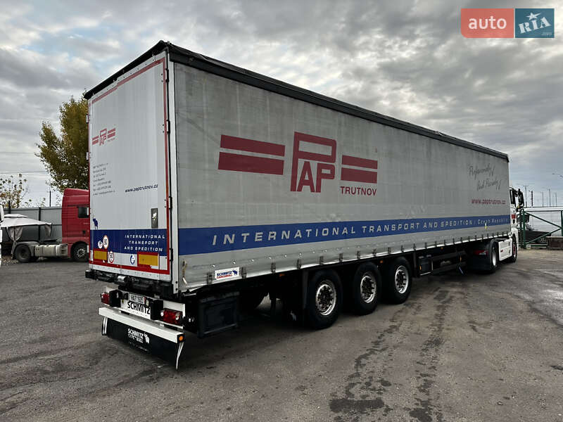Тентований борт (штора) - напівпричіп Schmitz Cargobull Cargobull 2015 в Умані фото 4 Тентований борт (штора) - напівпричіп Schmitz Cargobull Cargobull 2015 в Умані