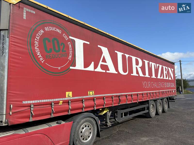 Тентованный борт (штора) - полуприцеп Schmitz Cargobull Cargobull 2016 в Луцке