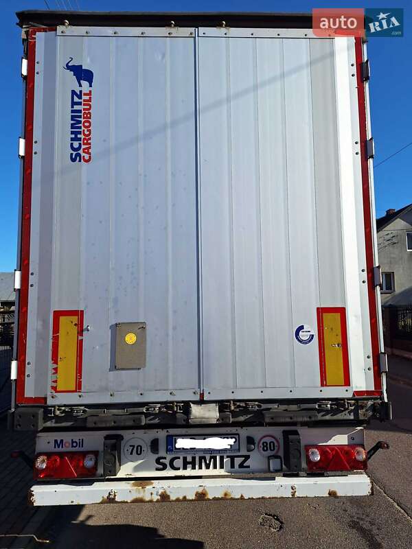 Тентований борт (штора) - напівпричіп Schmitz Cargobull Cargobull 2012 в Львові