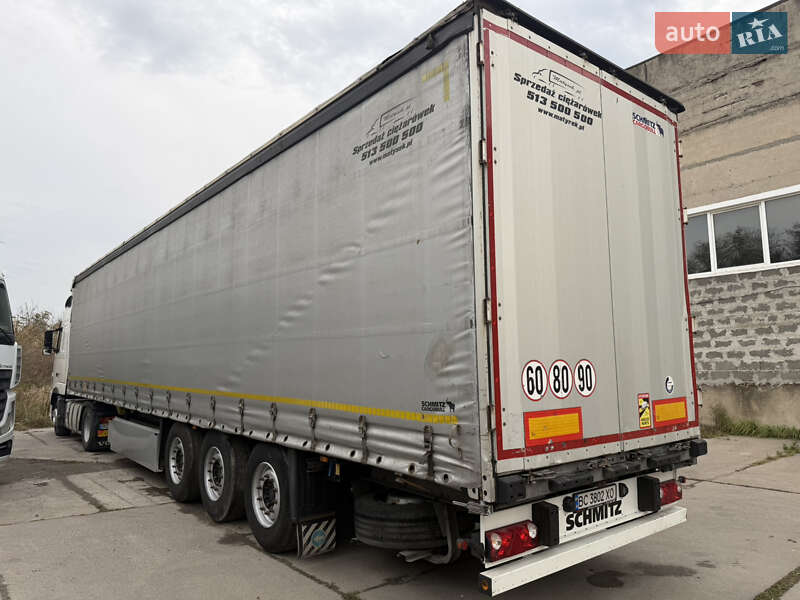 Тентований борт (штора) - напівпричіп Schmitz Cargobull Cargobull 2011 в Львові фото 7 Тентований борт (штора) - напівпричіп Schmitz Cargobull Cargobull 2011 в Львові