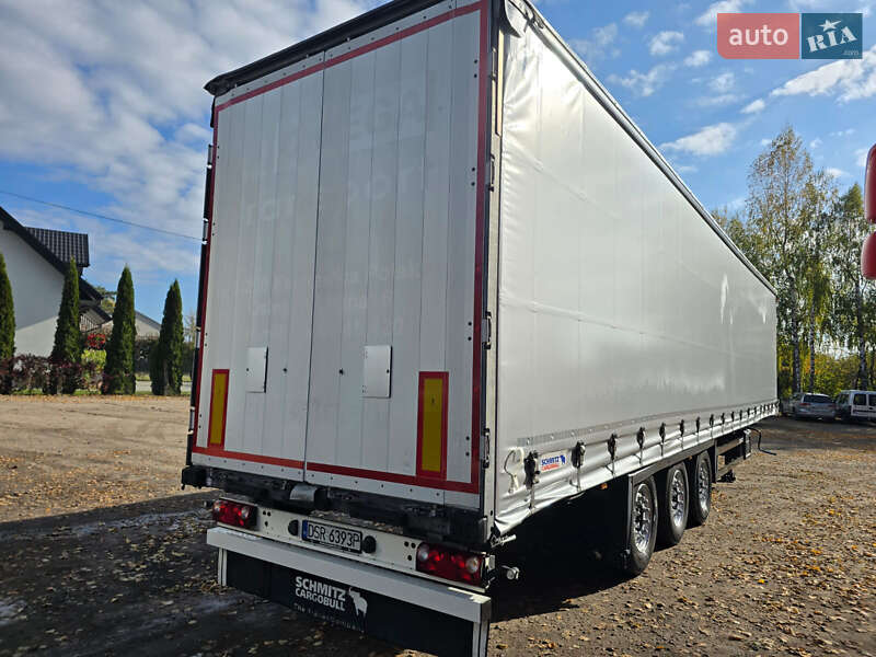 Тентованный борт (штора) - полуприцеп Schmitz Cargobull Cargobull 2017 в Львове