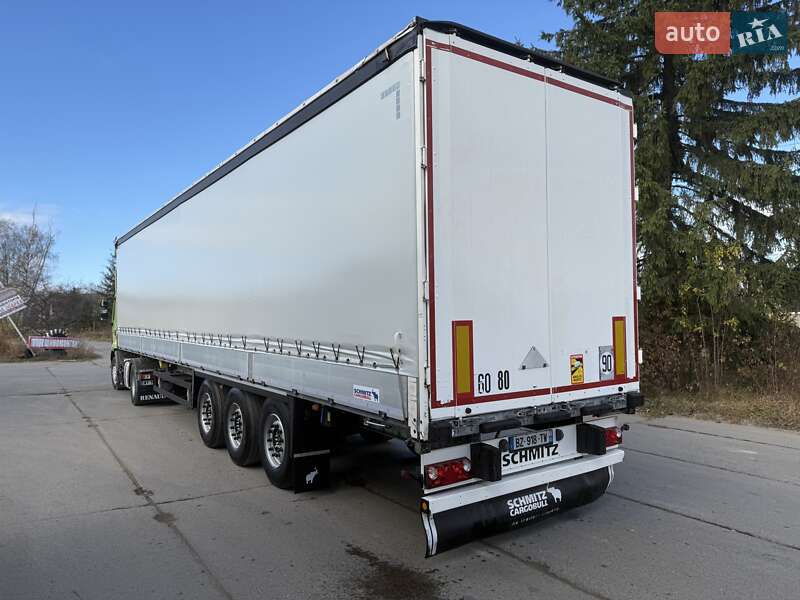 Тентованный борт (штора) - полуприцеп Schmitz Cargobull Cargobull 2012 в Надворной