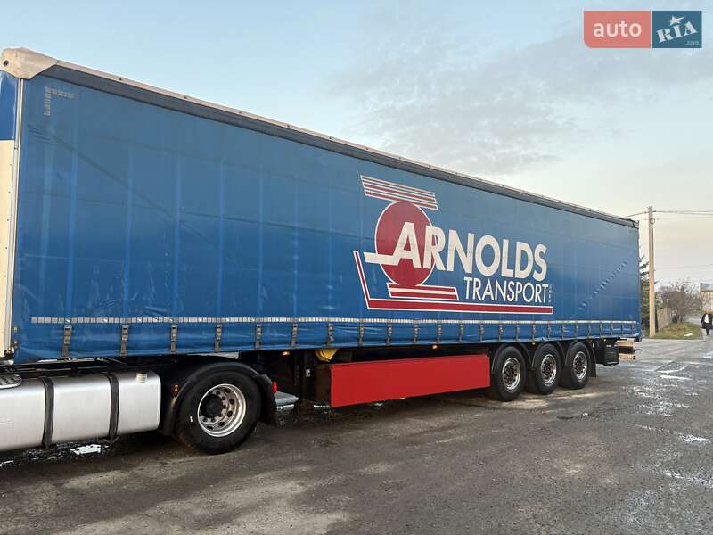 Тентований борт (штора) - напівпричіп Schmitz Cargobull Cargobull 2014 в Луцьку