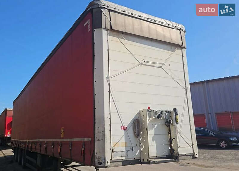 Тентований борт (штора) - напівпричіп Schmitz Cargobull Cargobull 2008 в Львові